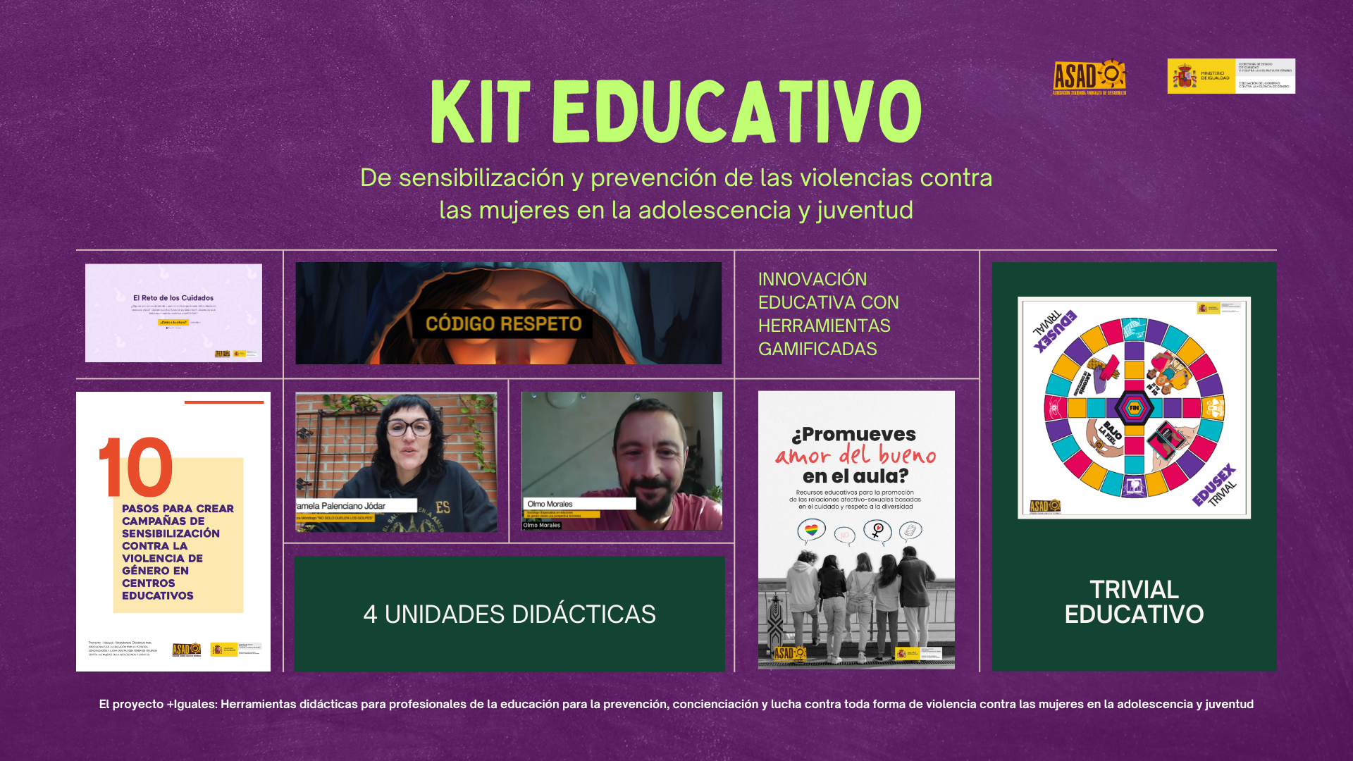 Kit educativo de sensibilización y prevención de las violencias contra las mujeres en la adolescencia y juventud